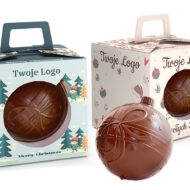 Bombka z Czekolady belgijskiej w pudełku 21.13