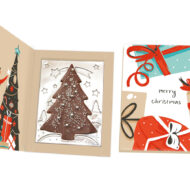 Czekoladowe Choinki Dekorowane  21.65