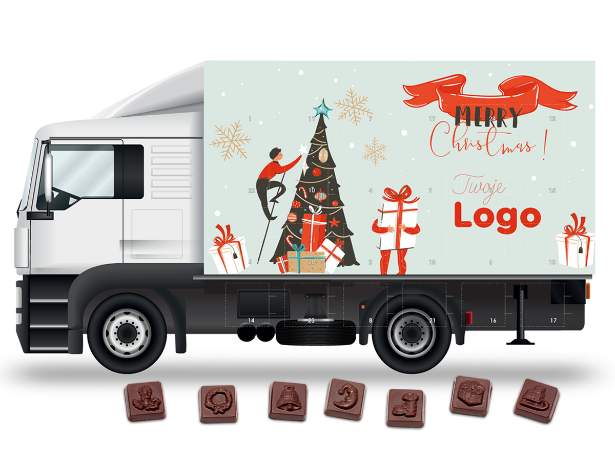 Kalendarz Adwentowy Ciężarówka 21.74