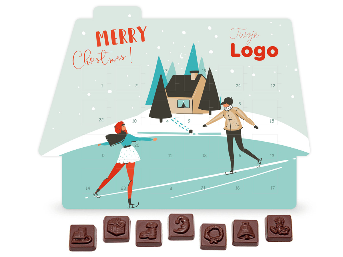 Kalendarz Adwentowy Piernikowy Domek 21.77